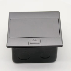 Jd06 nhôm Pop Up điện cắm sàn chuyển đổi Hidden tầng ổ cắm hộp - Product Image 2