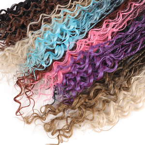 24 pollici 5 fili sottili Boho Soft De Dreadlock Boho Dreadlock Dreadlock sintetico doppio <span class=keywords><strong>con</strong></span> <span class=keywords><strong>trecce</strong></span> Boho Box - Product Image 2
