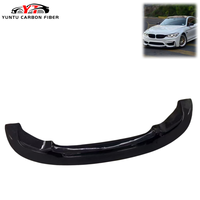 Spoiler avant en fibre de carbone style GT4 pour BMW F80 M3 F82 F83 M4 2014-2020, séparateur de pare-chocs avant