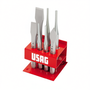 Usag Chisel <b>Set</b> 5 <b>Pc</b> Steel For Woodworking And Metalworking - Product Image 2