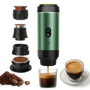 <span class=keywords><strong>Machine</strong></span> à expresso portable mini 20 bars, rechargeable par USB, pour capsules, voyages, camping, maison, bureau - Product Image 1