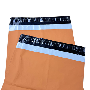 Sobres pequeños de naranja mate de 10x13 pulgadas, sobre de embalaje de envío de polietileno, bolsa postal de mensajería para ropa - Product Image 5