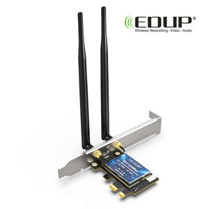 EDUP 3000Mbps BT5.1 Pcie Mạng Không Dây Dongle <span class=keywords><strong>WiFi</strong></span> Card In-tel AX200 Chipset Wi Fi Adapter Cho Pc - Product Image 3