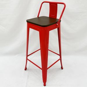 أثاث معدني للأماكن المغلقة أثاث تجاري صناعي قابل للتكديس مقعد حديد قابل للتكديس معدن Tolix مع ظهر - Product Image 3