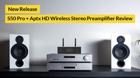 S50pro + Aptx HD multifungsi WiFi BT 5.0 nirkabel Stereo Preamplifier Audio rumah penuh Digital Kelas D Streamer sistem