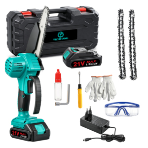 Sierra de Cadena Inalámbrica Portátil Industrial ACS191, 600W, 21V, Batería de Iones de Litio, Máquina Cortadora de Madera - Product Image 4