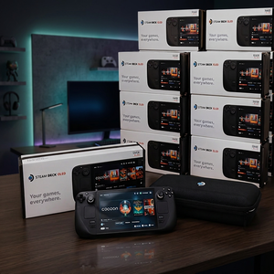 Console Portatile Steam Deck OLED, Schermo Touch 2040x1080, Sistema Operativo Linux, Wi-Fi, Batteria 4100mAh, 3000 Giochi Integrati, CPU H700 - Product Image 4