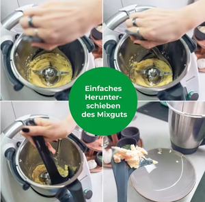 1 Stück Innenwandspatel für Thermomix TM5, <span class=keywords><strong>TM6</strong></span> Küchenhelfer zur Reinigung von Topfoberflächen mit Praktischer Kerbe - Product Image 4