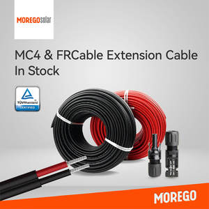 Moregosolar câble d'extension de panneau solaire S4mm <span class=keywords><strong>6mm2</strong></span> 10mm2 fil de cuivre d'extension avec connecteur <span class=keywords><strong>MC4</strong></span> PV - Product Image 3
