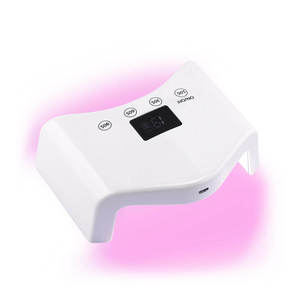 Lampe UV LED portable rechargeable pour ongles longs 48W, mini séchoir rapide pour vernis gel, séchage rapide pour manucure en salon, logo gratuit, vente en gros - Product Image 1