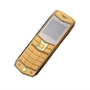 New Unlocked Luxury mini điện thoại A8 Dialer bàn phím 2 Sim thẻ điện thoại di động bán buôn điện thoại di động - Product Image 1