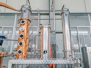 Destilador de alcoholes ZJ 300L, máquina para hacer ginebra, equipo de destilería de brandy, máquina de destilación de whisky - Product Image 5