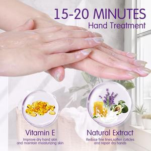 Masque hydratant blanchissant pour les mains avec des gants hydratants au collagène Mains sèches craquelées Masque anti-âge Peeling Réparation des mains - Product Image 5