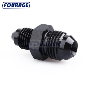 CNC Auto Parts Aluminio Macho AN a AN Flare Reductor Adaptador de reducción de tubo de manguera - Product Image 3