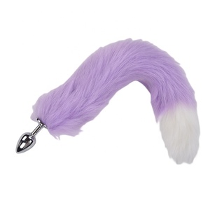 Hot Selling Cosplay Game Funny Sex Toys Fox Tail Metal Anal Plug Volwassen Butt Pluggen Voor Man Vrouw - Product Image 2