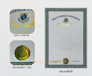 <strong>A4</strong> <strong>Security</strong> <strong>Paper</strong> with UV-Invisible Fiber <strong>Security</strong> <strong>Thread</strong> and Watermark for Certificates Packaging Labels - Product Image 4