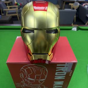 <span class=keywords><strong>Casque</strong></span> <span class=keywords><strong>Iron</strong></span> <span class=keywords><strong>Man</strong></span> MK5 Jarvis 1:1, Masque <span class=keywords><strong>de</strong></span> collection portable, Commande vocale, Trois-en-un, Éclairage et ouverture/fermeture - Product Image 1