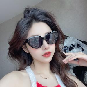 En stock Lunettes de soleil polarisées en acétate vintage pour femmes avec logo personnalisé Montures TR90 épaisses de luxe Lunettes de soleil rondes TAC - Product Image 1