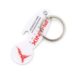 Llavero de Metal con Diseño Personalizado, Ficha para Carrito de Supermercado de 1 EURO, Llavero con Moneda para Carrito - Product Image 6