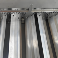 Persienne de diffuseur ventilée en alliage d'aluminium, amortisseur de flux d'air réglable pour grilles de système HVAC