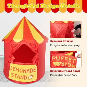 Nuova Tenda da Gioco Personalizzata per Bambini, Grande, Gialla e <span class=keywords><strong>Rossa</strong></span>, a Tema Principessa, per Ragazzi e Ragazze - Product Image 5