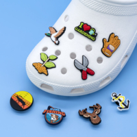 Accessoires de chaussures en PVC en vrac pour l'extérieur, thème jardin et golf, pour sabots et sandales