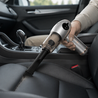 Aspirateur souffleur de voiture portable 2 en 1 sans fil avec buse plate pour la maison et la voiture
