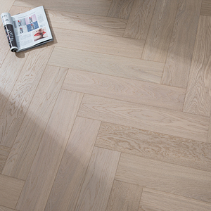 Parquet contrecollé AVANTIMORA RoHS 3D Surface Hot Press Grade AB 14mm 15mm multicouche T&G chevron en noyer pour chambre à coucher - Product Image 1