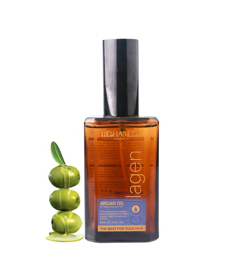 LOW MOQ Free sample Hair cosmetic regrowth hair oil type repair damaged hair private label collagen oil