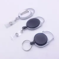 Progettazione personalizzata yoyo id retrattile badge magnetico bobine/infermiera di plastica badge holder clip