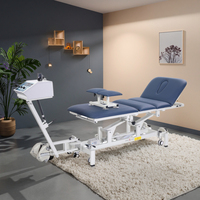 Table de Décompression Cervicale, Lombaire et Spinale Mécanique Électronique pour la Correction Chiropractique en Kinésithérapie