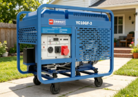 Générateurs diesel à cadre ouvert silencieux de haute qualité 2,8-18 kW avec moteurs Weichai/Yuchai/ATS fabriqués en Chine