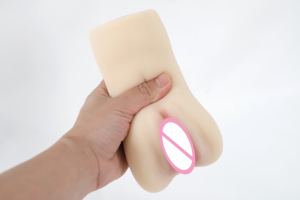 2025 TPE vagin artificiel Double canal masseurs produits adulte jouet poche vraie chatte boîte à jouets sexuels pour homme - Product Image 6