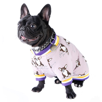 Manteau de luxe en tissu pour chien, vêtement tendance, automne-hiver, pour animaux de compagnie