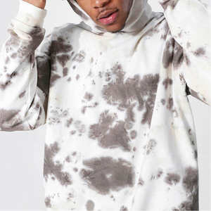 Sweat-shirt à capuche en molleton thermique en coton pour l'hiver avec logo imprimé au dos, respirant, unisexe, échantillon disponible - Product Image 2