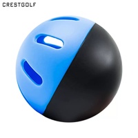 AX-25726D Vente directe fabricant Balle de golf de practice durable et écologique à rebond élevé, en Surlyn et caoutchouc, deux pièces, 40 trous, 42 mm