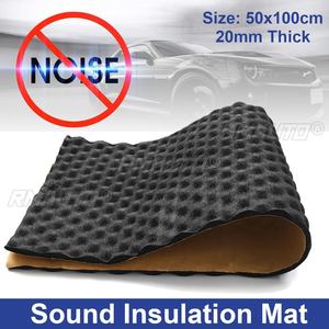 1/2/3PCS 50x100cm 20mm Aislante Acústico y Térmico para Coche, Algodón de Espuma para Capó, Motor y Cortafuegos - Product Image 2