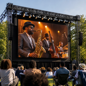 Mur vidéo LED P2.604 500x500mm pour installation en armoire, utilisation extérieure, idéal pour concerts, festivals de jazz et événements scéniques – Équipement de scène professionnel - Product Image 1