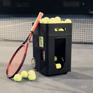 Venta caliente práctica tenis Padel Ball Machine JT02 App y Control remoto para jugar y entrenar logotipo personalizado