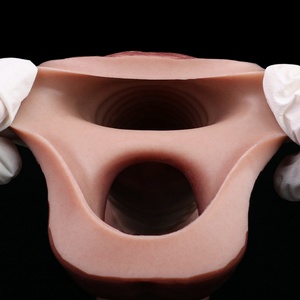 Funda de silicona líquida FAAK para pene con anillo antideslizante y rosca interna, funda para agrandamiento del pene masculino, extensor de pene - Product Image 5