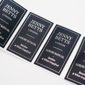 Tùy Chỉnh Mỹ Phẩm Dính Vàng Foil Sticker Nước Hoa Chai Thủy Tinh Logo Nhãn - Product Image 3