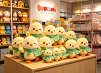 Peluche OEM de haute qualité en tissu doux pour enfants, idéale comme cadeau promotionnel d'entreprise