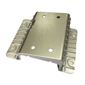 Custom pedal aluminum enclosure Die casting anodized heatsink casing precision casting service factory