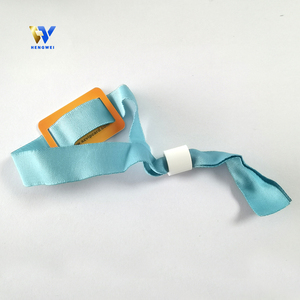 Pulsera NFC personalizada Código <span class=keywords><strong>QR</strong></span> Entradas para eventos del festival, pulseras RFID tejidas, pulseras NFC desechables - Product Image 2