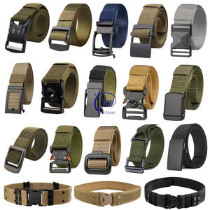 Cinturón Táctico para <span class=keywords><strong>Hombre</strong></span> de Alta Calidad EDC con Hebilla Metálica Ajustable de 125 cm y Liberación Rápida - Product Image 5