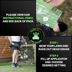 Gazon Premium à Croissance Rapide, Sachet de 1KG, Ryegrass Perennial/Fescue Rouge Grimpante, Traitement Headstart Gold pour Pots de Fleurs et Jardinières - Product Image 2