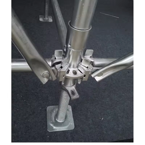 ระบบนั่งร้านเหล็กกล้าชุบสังกะสีแบบ Heavy Duty พร้อมระบบ Ring Lock สำหรับงานก่อสร้างอาคาร - Product Image 4