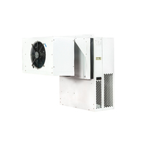 Évaporateur de condensation compact de refroidissement et de congélation monobloc à 1 ventilateur mural