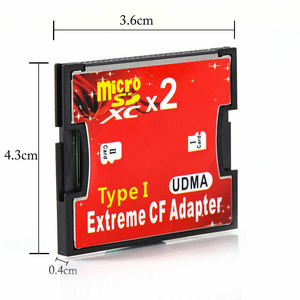 Adaptador de Tarjeta Compact Flash Tipo I a SD, Estándar Wifi, UDMA, para Cámara, DE-CR002 - Product Image 3