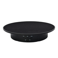 Présentoir rotatif électrique rechargeable USB de 20 cm pour photographie, montres, bijoux et lunettes